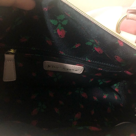 Betsey Johnson Quilted Heart Bowler Bag - Picture 6 of 8